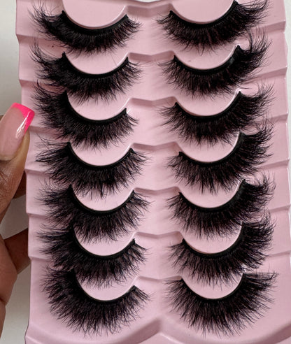 Stacked ‘CATCH ME OUTSIDE LASHES’