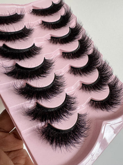 Stacked ‘CATCH ME OUTSIDE LASHES’