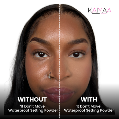 'IT DON'T MOVE' Waterproof Setting Powder With TEARSHEILD Technology™